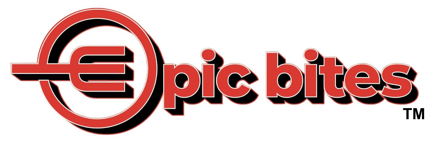 A red and black logo for the opic box